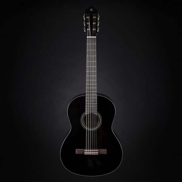 Yamaha C40BLII Guitare acoustique Black – Guitare traditionnelle 4/4 – Guitare classique d'étude – Idéale pour débutants