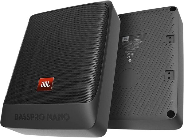 JBL BassPro Nano Ultra-Compact Subwoofer Voiture actif Sous Siège 6