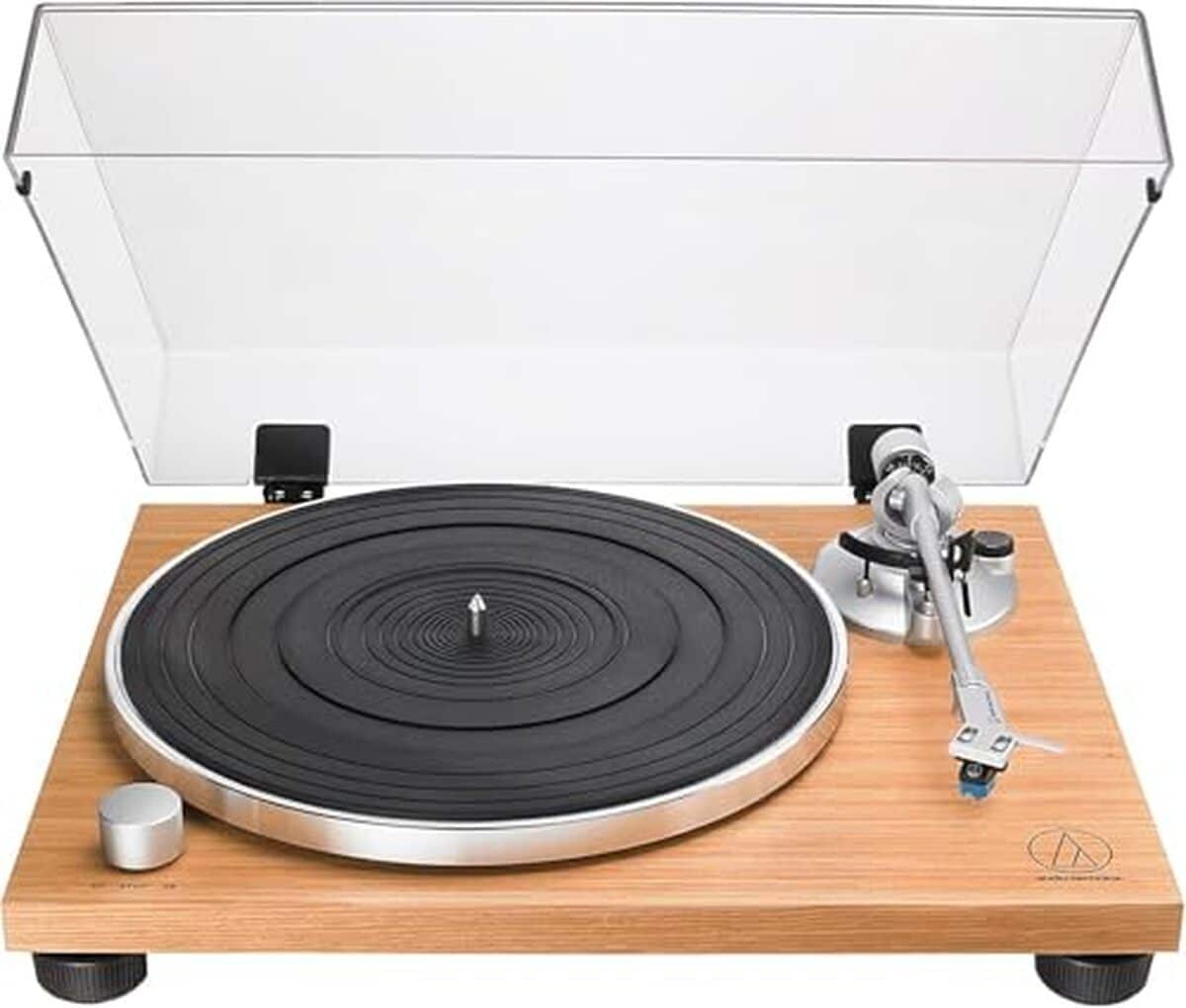 Test de la platine Audio-Technica AT-LPW30TK en teck