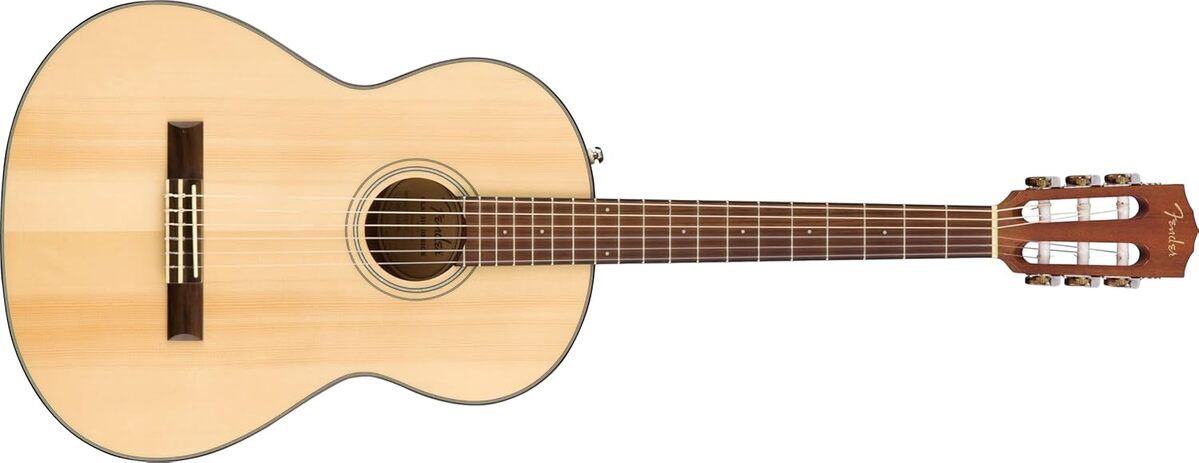Test : fender CN-60S, guitare acoustique nylon et cours offerts