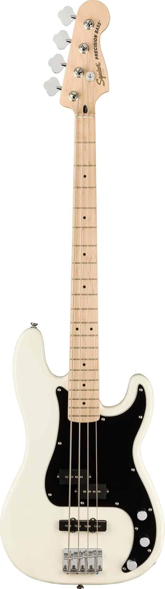 Test : guitare basse Squier Affinity Precision blanche