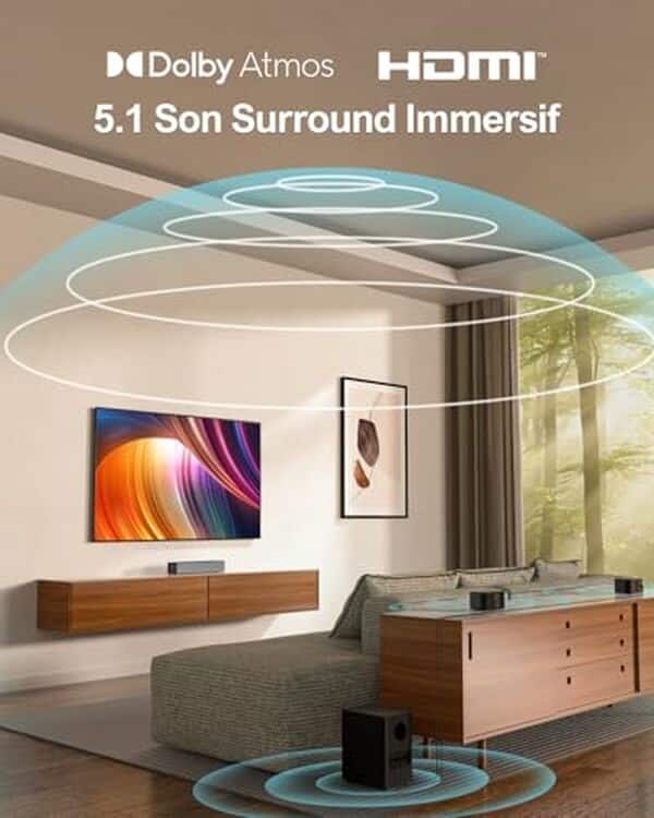 Découvrez notre test complet de la barre de son Dolby Atmos ULTIMEA Poseidon D60 : qualité sonore immersive, fonctionnalités innovantes et design élégant. Plongez dans une expérience audiovisuelle hors du commun.