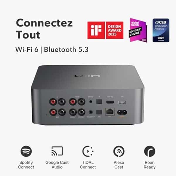 Découvrez le test du WiiM Ultra, un streamer et préampli numérique avec écran tactile et compatibilité Alexa. Élevez votre expérience musicale avec ses fonctionnalités avancées.