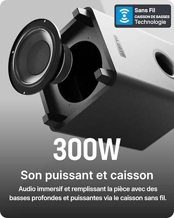 Découvrez notre test complet de la barre de son Majority Naga 60 Plus avec caisson de basse : plongez dans l'univers d'une expérience sonore immersive et puissante.