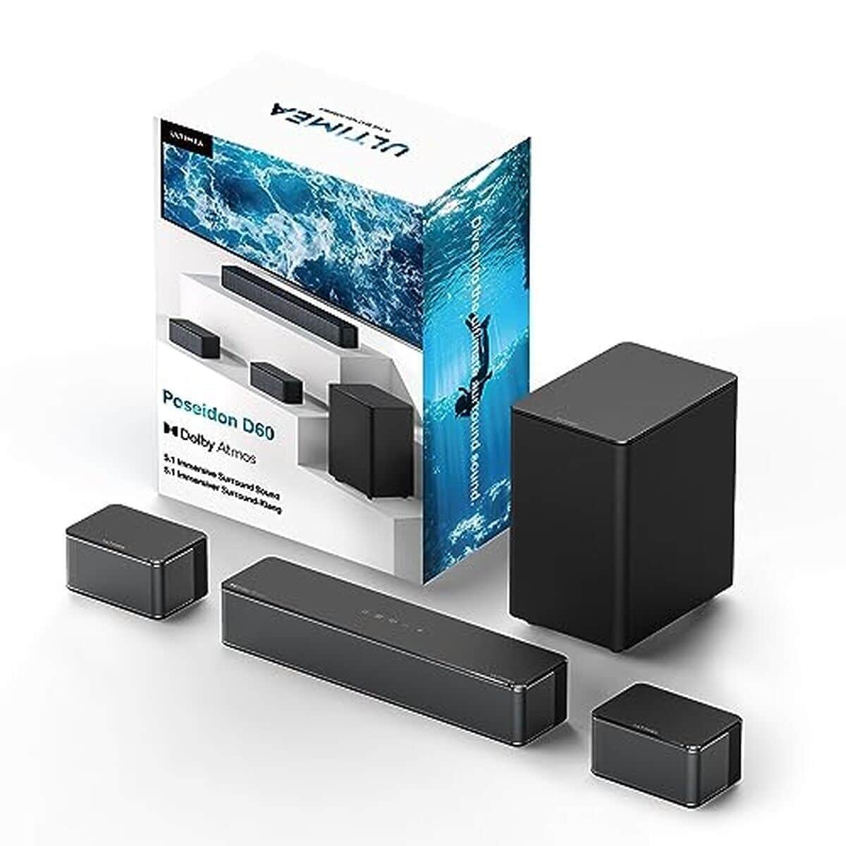 Test de la barre de son Ultimea Poseidon D60 : immersion Dolby Atmos 5.1