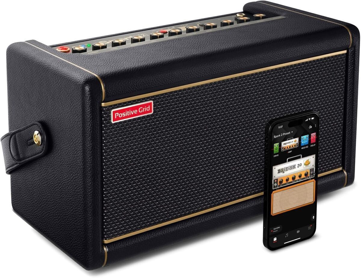Test de l'ampli guitare Positive Grid Spark 2 : 50w et fonctions intelligentes