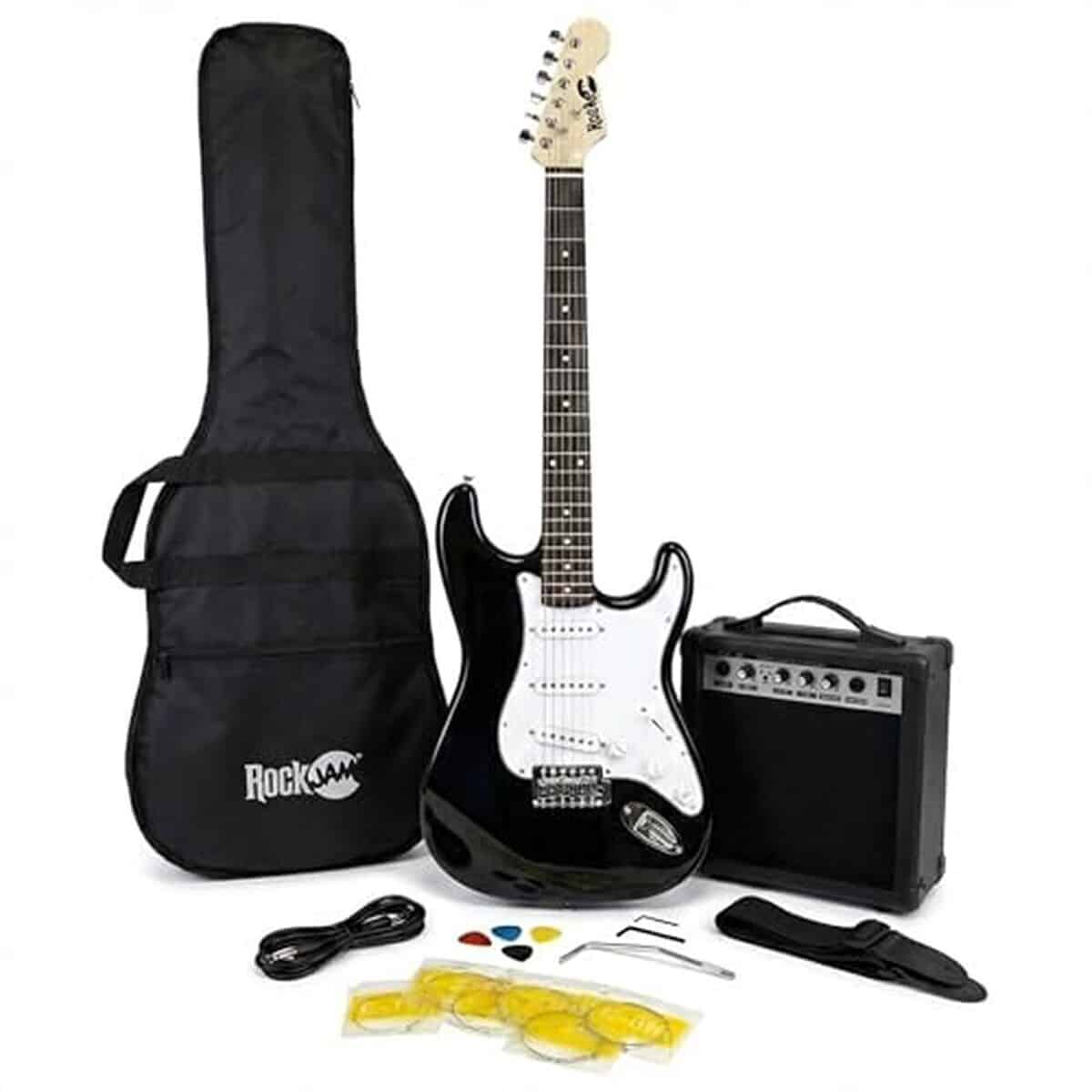 Test du kit guitare électrique RockJam : le tout-en-un pour musiciens