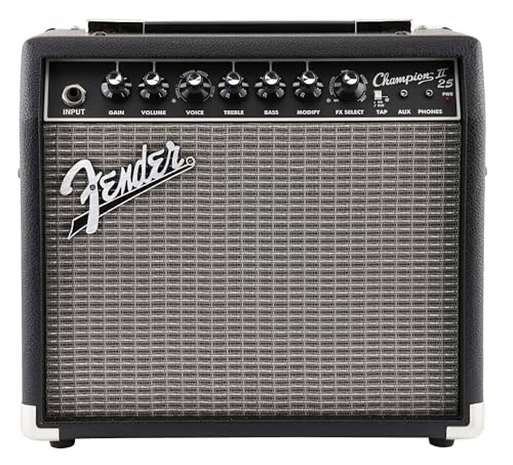 Test : fender Champion II 25, amplificateur 25W pour guitare électrique