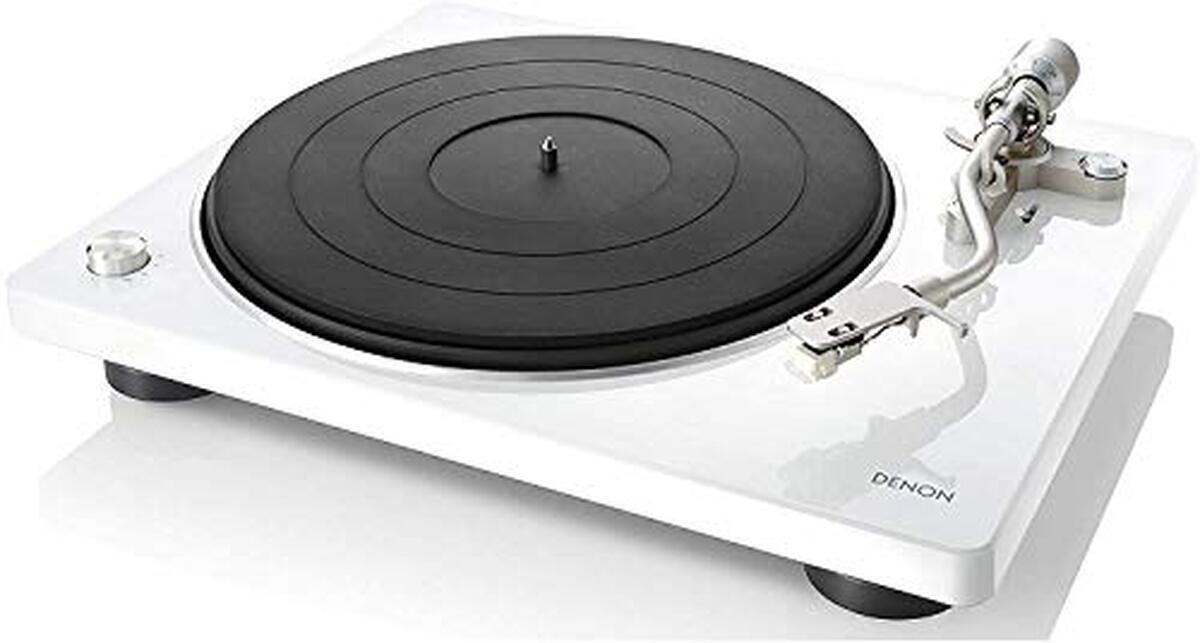Test : platine Denon DP-450USB avec pré-ampli phono
