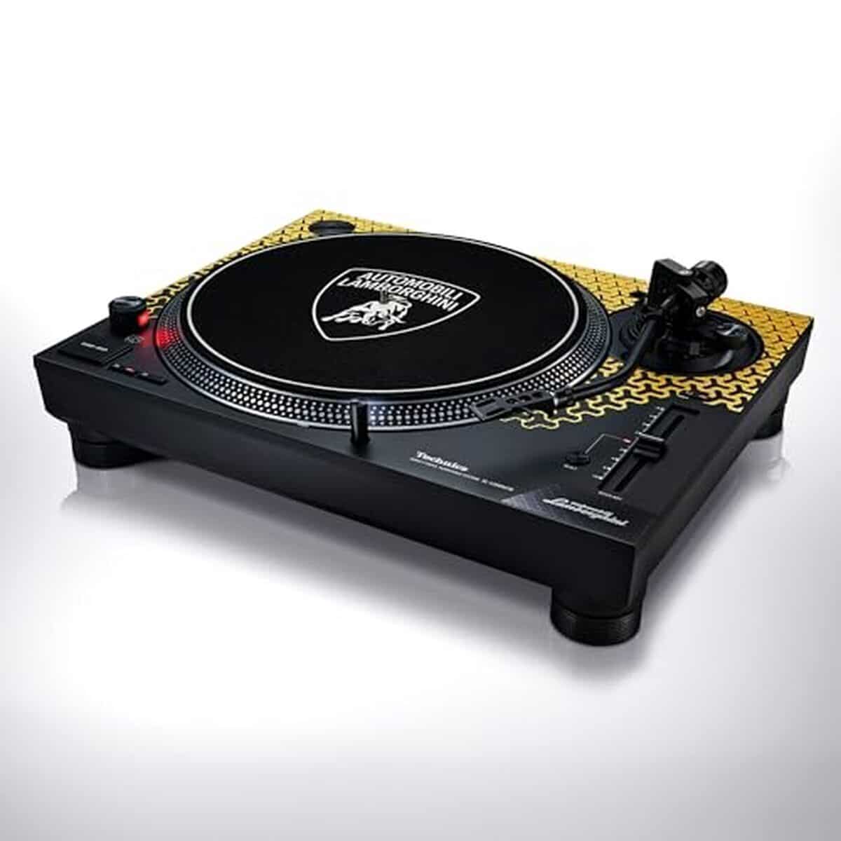 Test platine Technics SL-1200M7PEY édition Lamborghini
