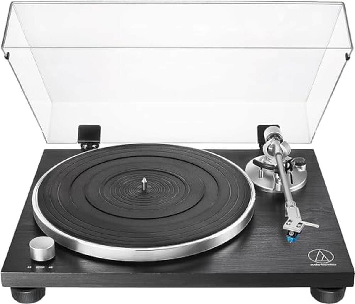 Test de la platine vinyle noire Audio-Technica LPW30BK