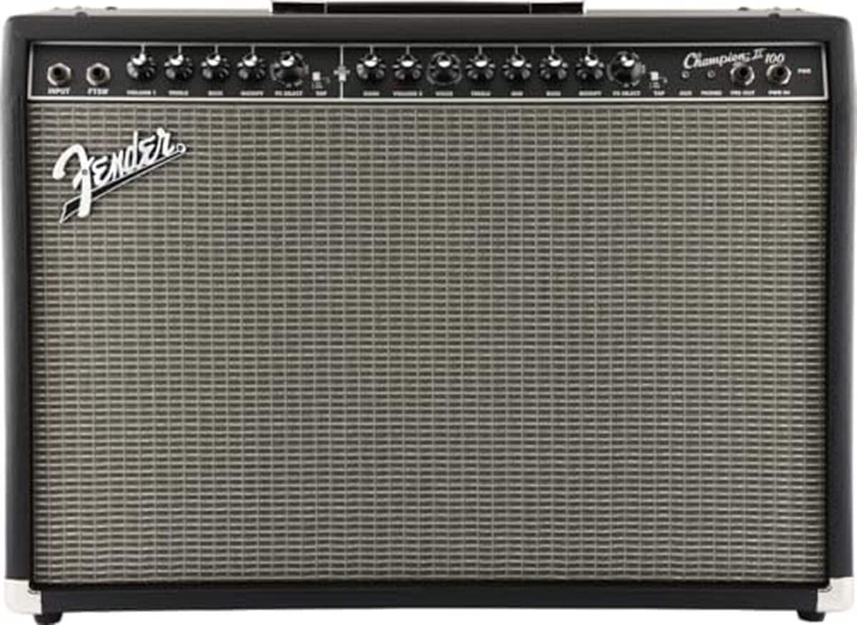 Test : fender Champion II 100, amplificateur combo 100W pour guitare électrique