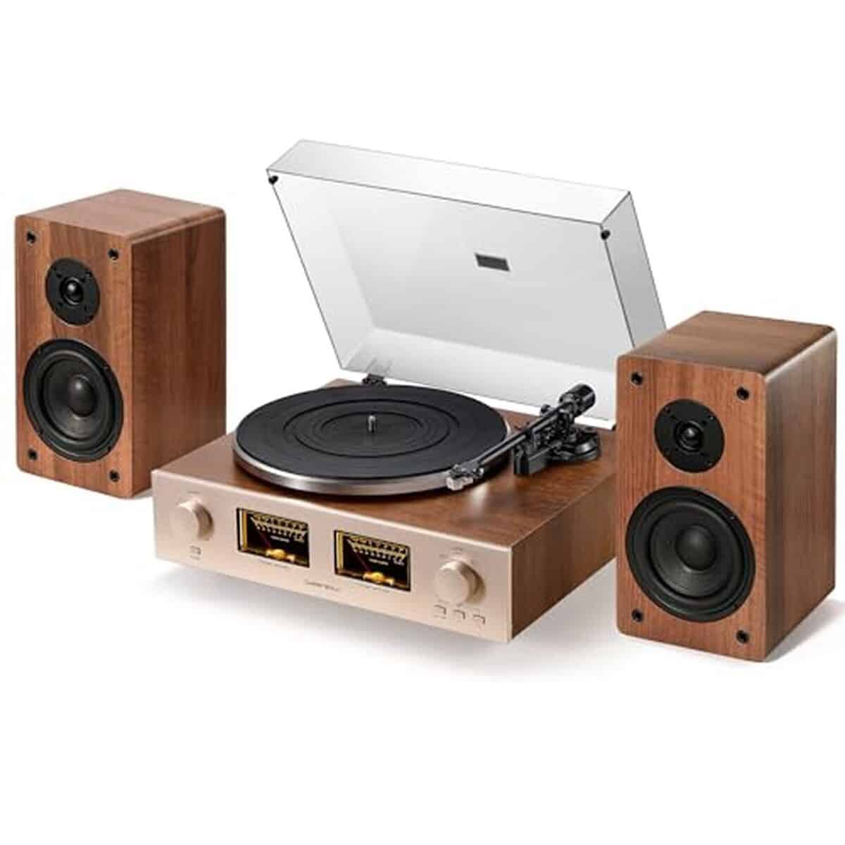 Test : platine vinyle QlearSoul HiFire X avec enceintes 100W