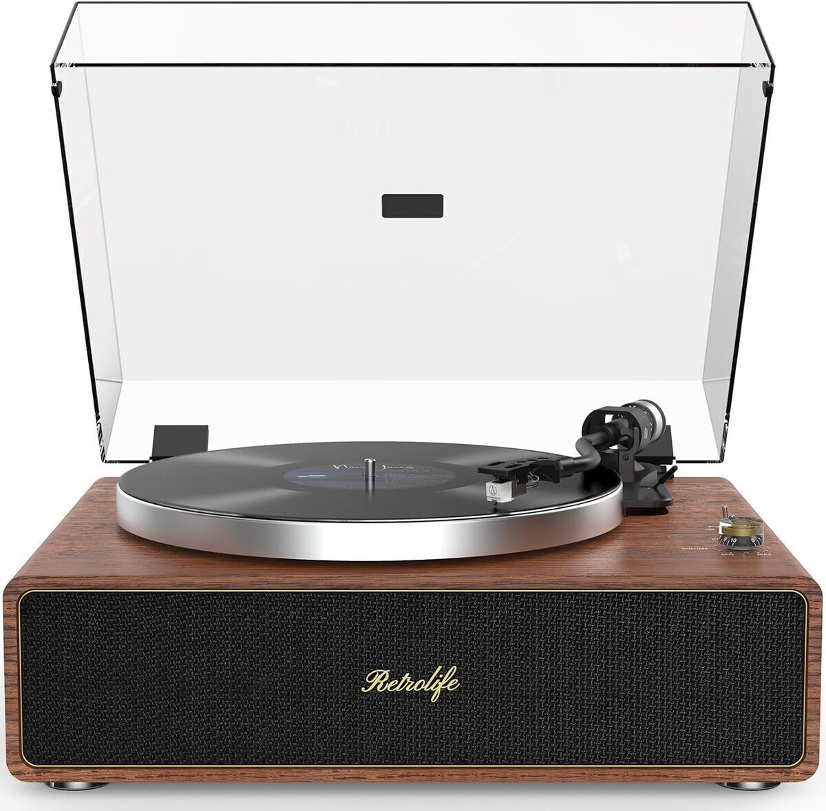 Test de la platine vinyle Bluetooth avec haut-parleurs intégrés
