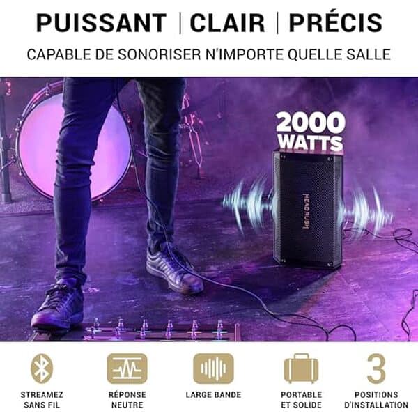 Découvrez notre test détaillé du HeadRush FRFR108 MKII, l'ampli guitare et basse puissant de 2026 W. Caractéristiques, sons et verdict d'experts.