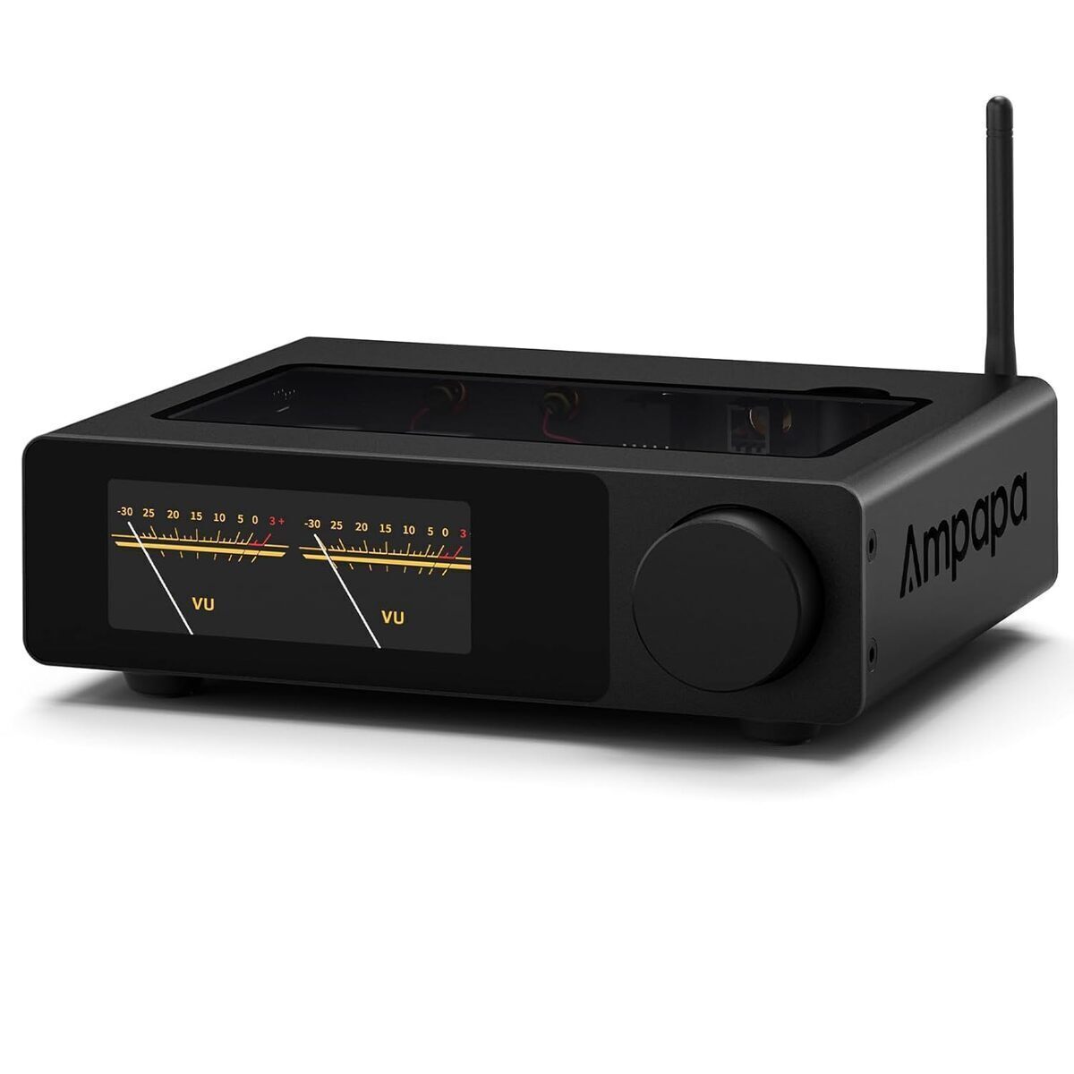 Test : amplificateur Bluetooth Ampapa avec BT 5.2 et VU mètre numérique
