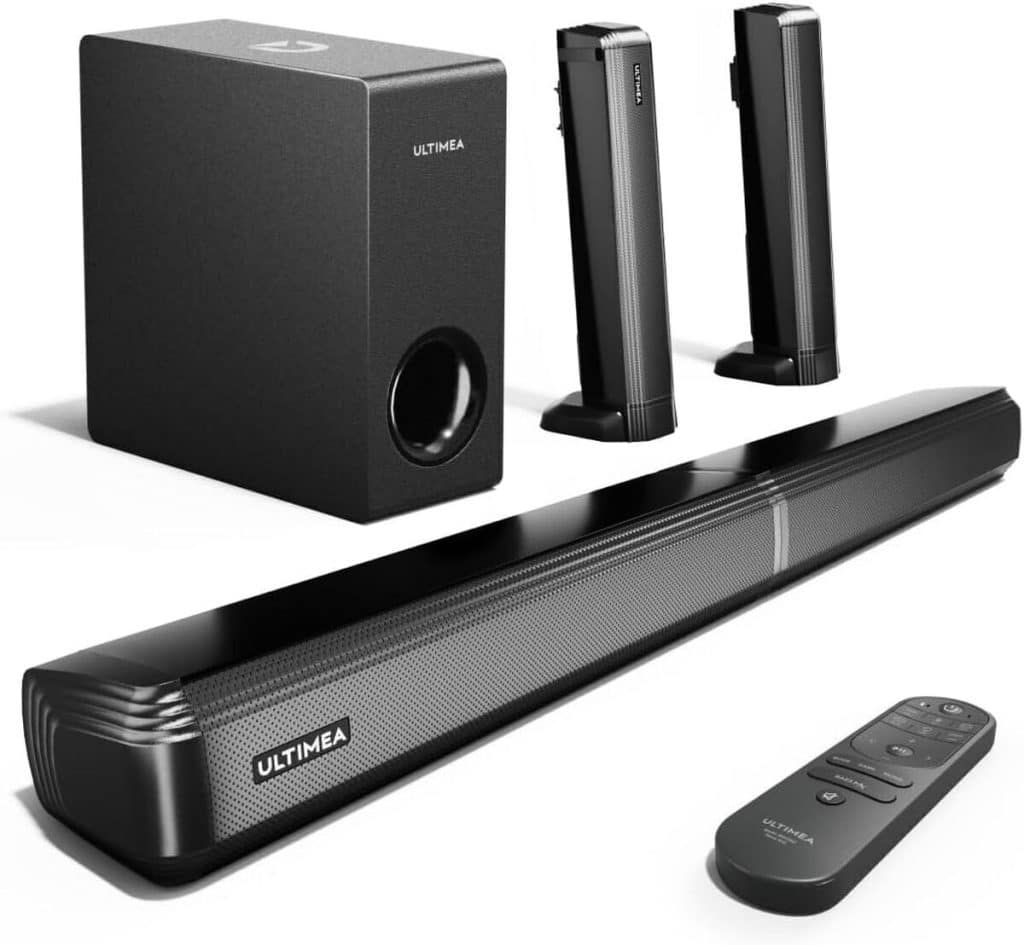 Test : barre de son Ultimea Apollo S50 avec subwoofer