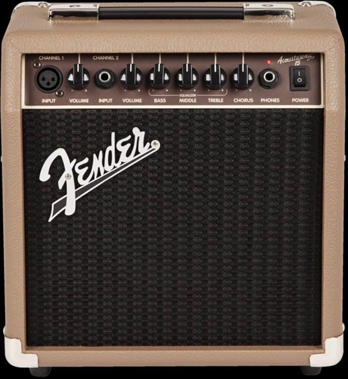 Test de l'ampli guitare Fender Acoustasonic 15