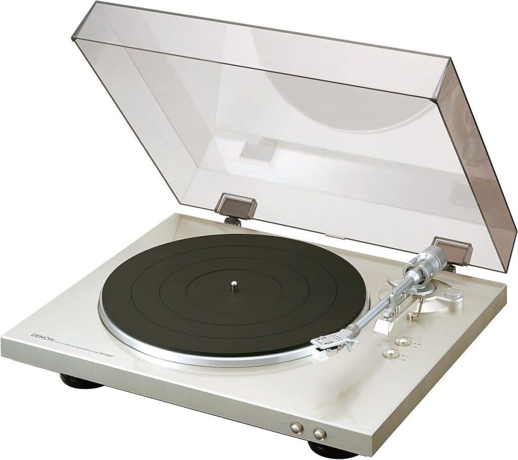 Test : denon DP-300F tourne-disque automatique argent avec pré-amplificateur