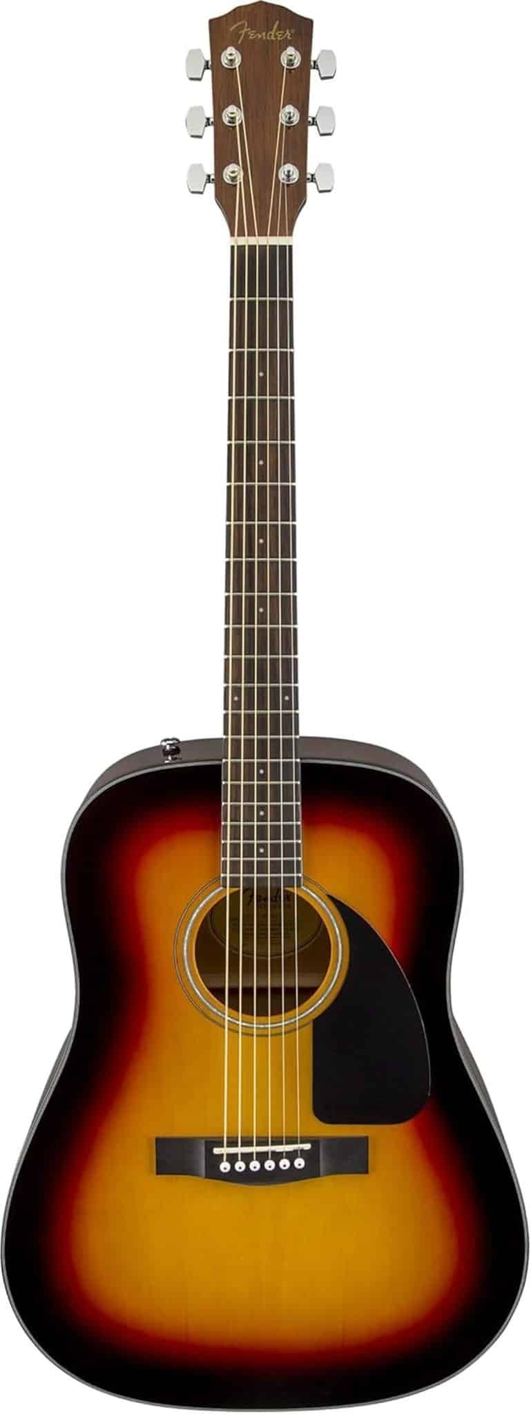 Test : guitare acoustique fender CD-60 dreadnought V3, le son marron à découvrir