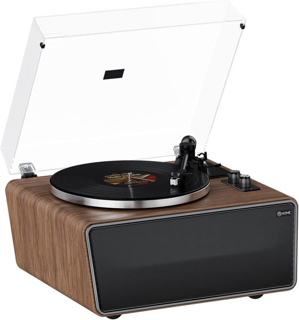 Test : tourne-disque vintage Bluetooth avec haut-parleurs intégrés